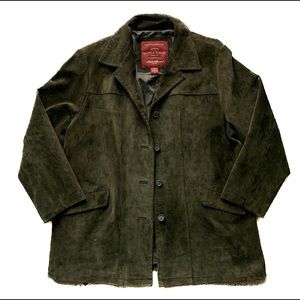 Eddie Bauer Premium Authentic Seattle Suede Jacket